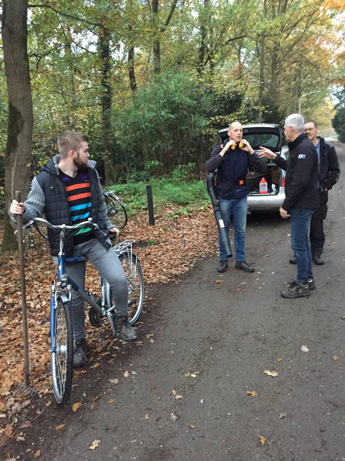 verzamelen voor onderhoud ATB route