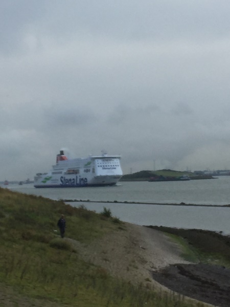 vakantierit 2021, schepen op Nieuwe waterweg