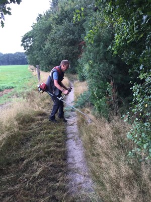 onderhoud ATB route 2021, maaien