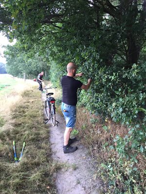 onderhoud ATB route 2021, verzamelen